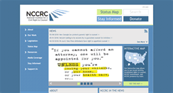 Desktop Screenshot of civilrighttocounsel.org